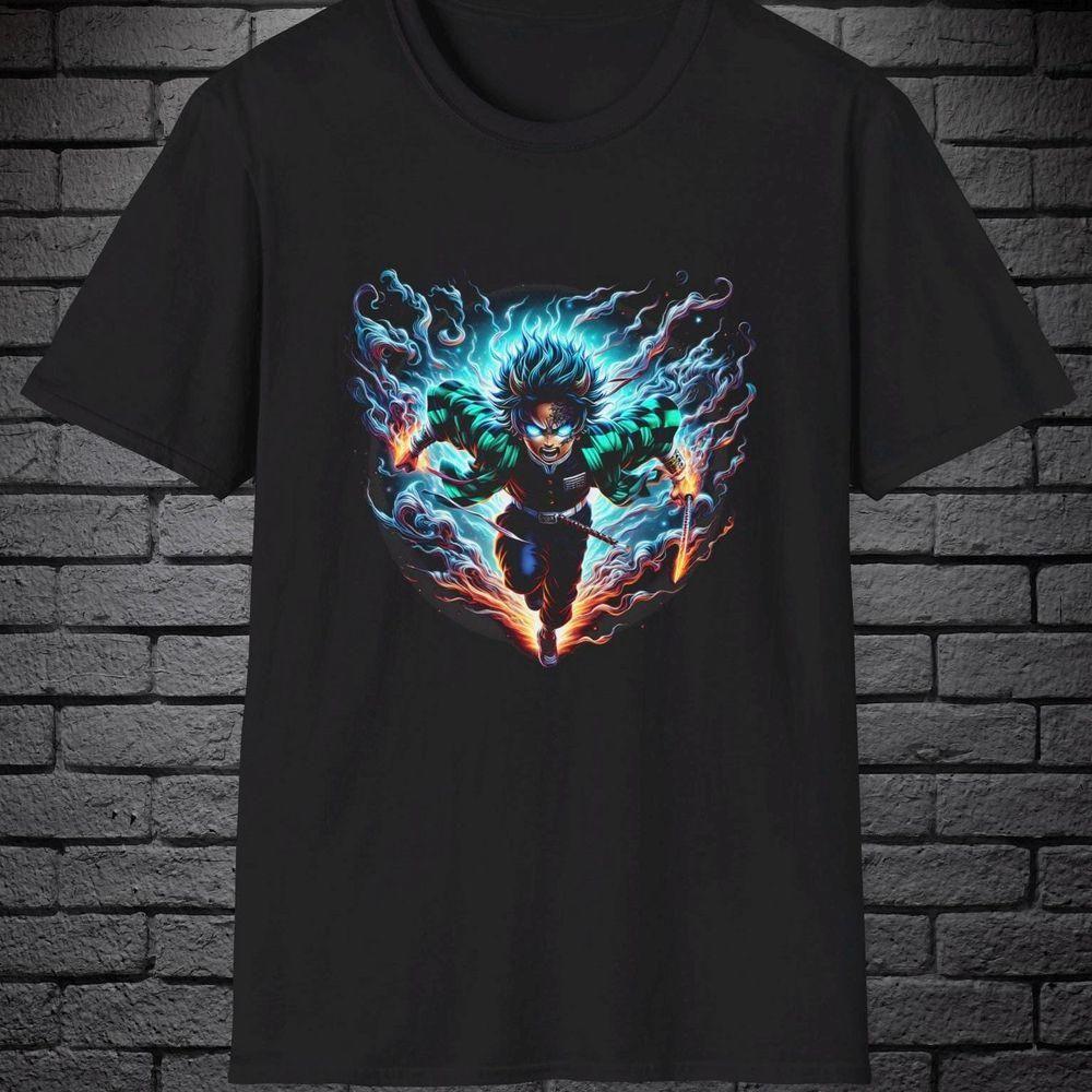 Tanjiro Kamado Demon Slayer Kimetsu No Yaiba Manga Webtoon Kawaii 2 Vuitino Merch